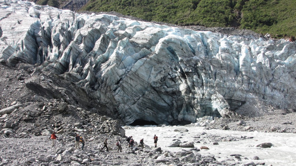Fox Glacier and its Lake